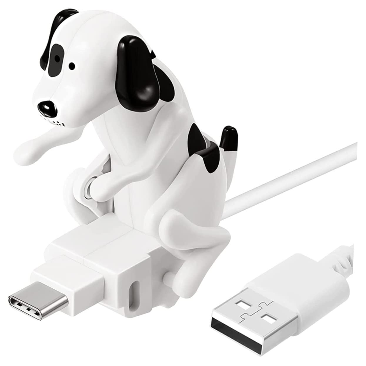 OSALADI 4pezzi Cavo Di Ricarica Tipo-c Forma Di Cagnolino Divertente Adattatore Per Smartphone Di Ricarica Flessibile e Resistente Per Amici e Famiglia Stile Creativo e Pratico