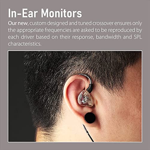 Image of Xvive U4T9 Wireless in-Ear Monitor System with Dual Balanced-Armature Drivers IEM Earphone for Musician