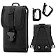 ANZOME Taktische Universal Gürteltasche, Handy Holster für iPhone, Samsung, Xiaomi Smartphone, 8 Plus, X/XR, Galaxy S7 Edge S8 S9, Android 6.1 (XL)
