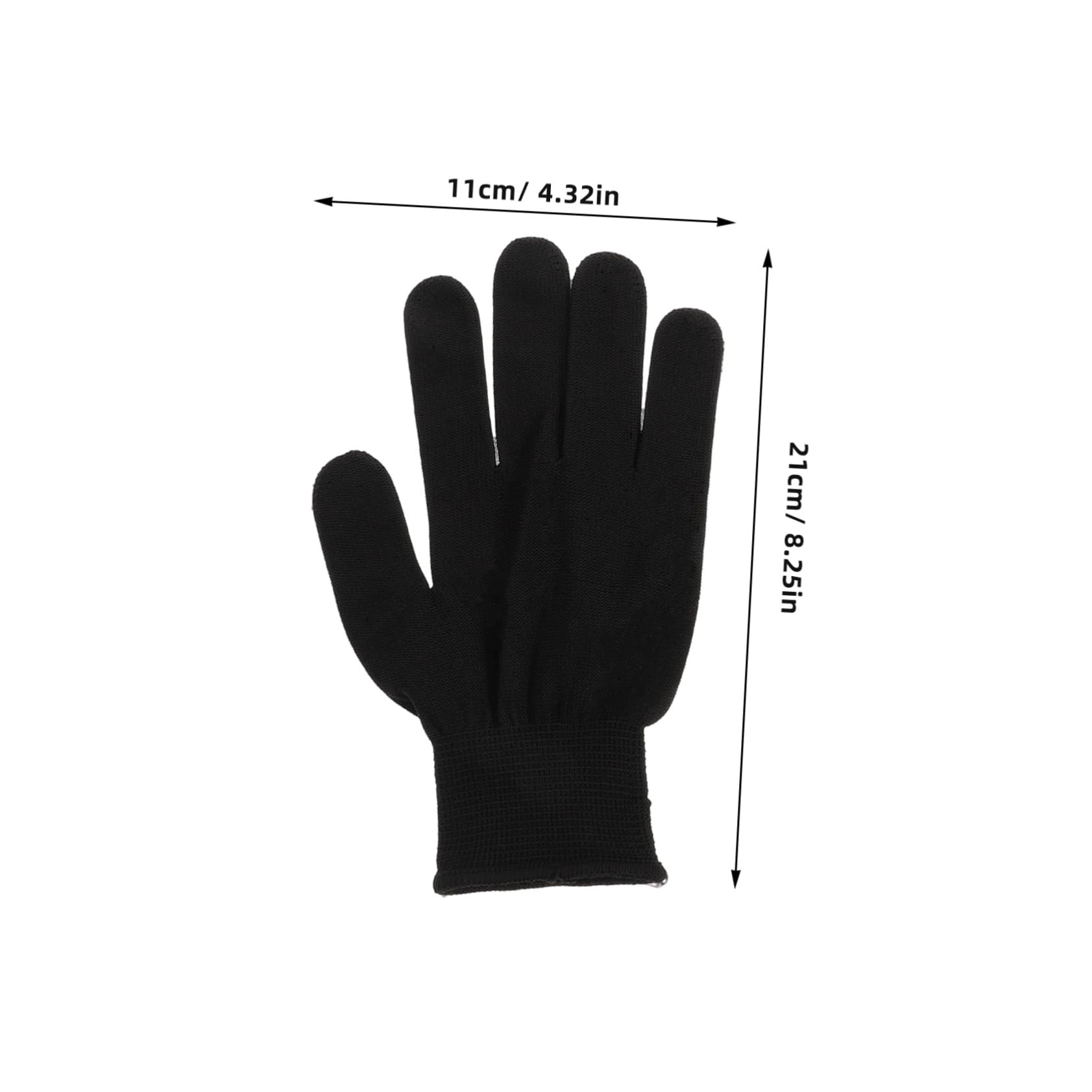 Anneome Summer Thin Outdoor Gloves Elastic Non-Slip Nylon Finger Sleeves for Gaming