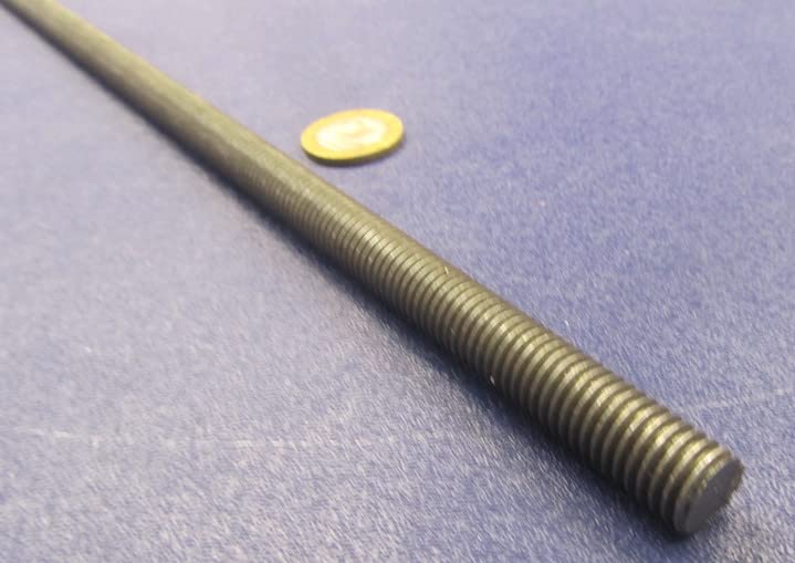 Grade 8 Steel Fully Threaded Rod 7/16"-14 Diameter x 36.00" Length