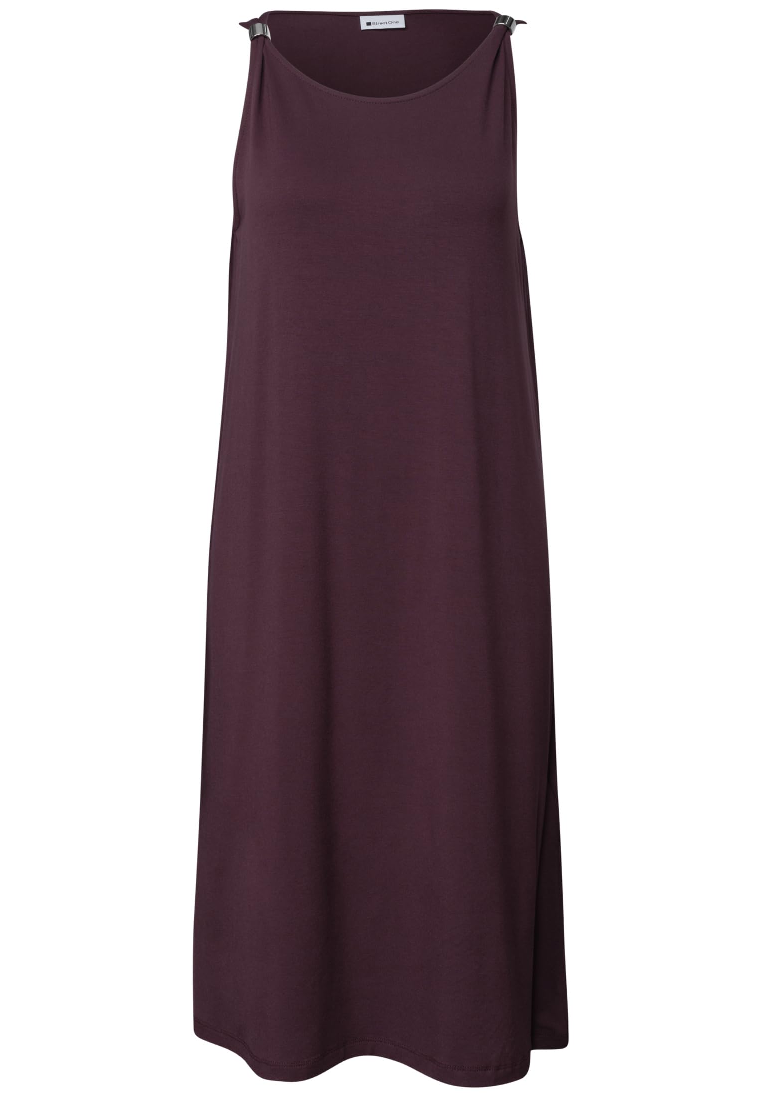 Street One Damen 1409335 Knielanges Kleid mit Schnallendetail (1er Pack)