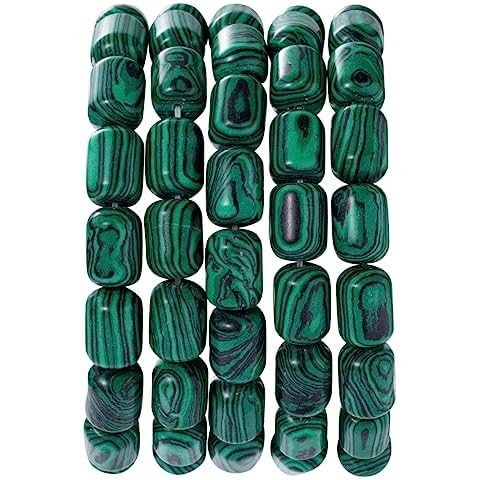 Natural Malachite Cylinder Tube Beads for Jewellery Cover