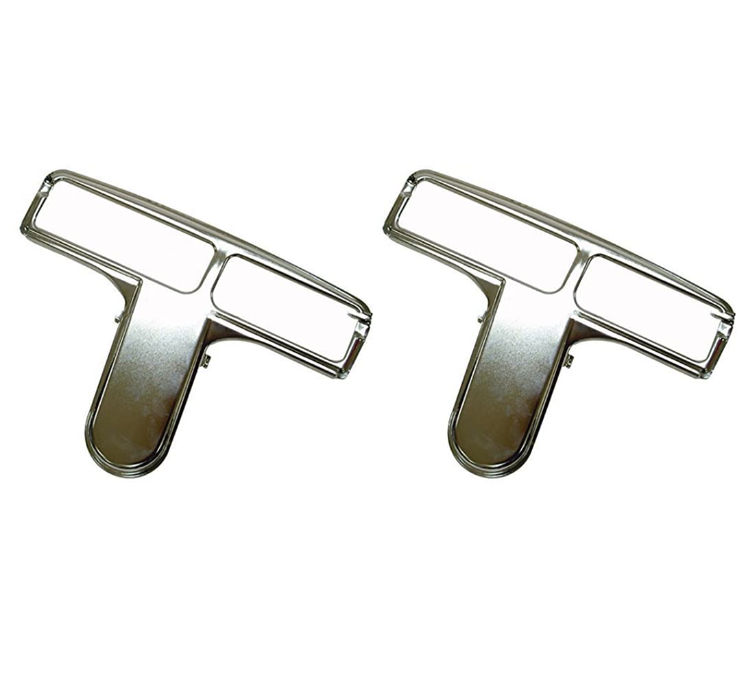 HASMX 20-7202-04 12'' Metal Bottom Plate Replacement for Sanitaire Eureka Upright Vacuum Fits for SC695A SC688 SC678A SC679J SC679G SC679H SC882A S661 S654 S647B, 2-Pack