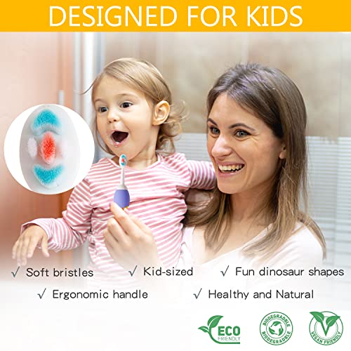 Zmrz TB-M-00 Kids Manual Toothbrush, Extra Soft Bristle Toddler Toothbrush thumb #1