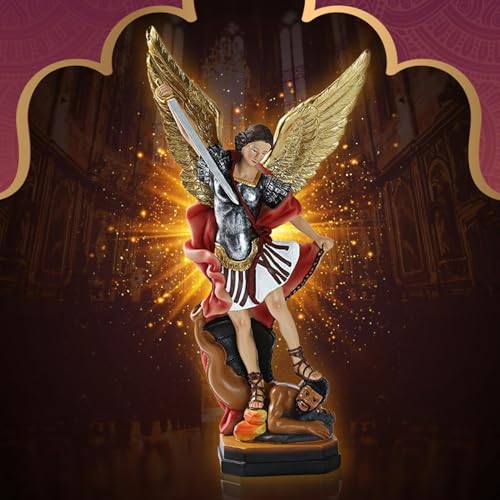 St. Michael l'archange figurine religieuse pour autel de maison - 2