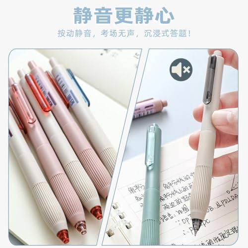 Bolígrafos neutrales 0.5mm, pack 6 piezas, tinta negra miniatura 3