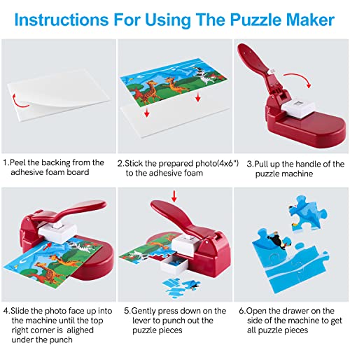 Baofali AZBFUSBFNAHN-R02A01-TT434+TT514 21Pcs/Set Puzzle Maker Machine Cutter,Jigsaw Puzzle Making Machine thumb #5