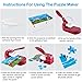 BAOFALI Puzzle Maker Machine Cutter,Jigsaw Puzzle Making Machine with 10 Adhedive Foams,for Arts & Crafts Make Jigsaw Puzzles Scrapbooking & DIY Puzzle Jigsaw Mini Tool