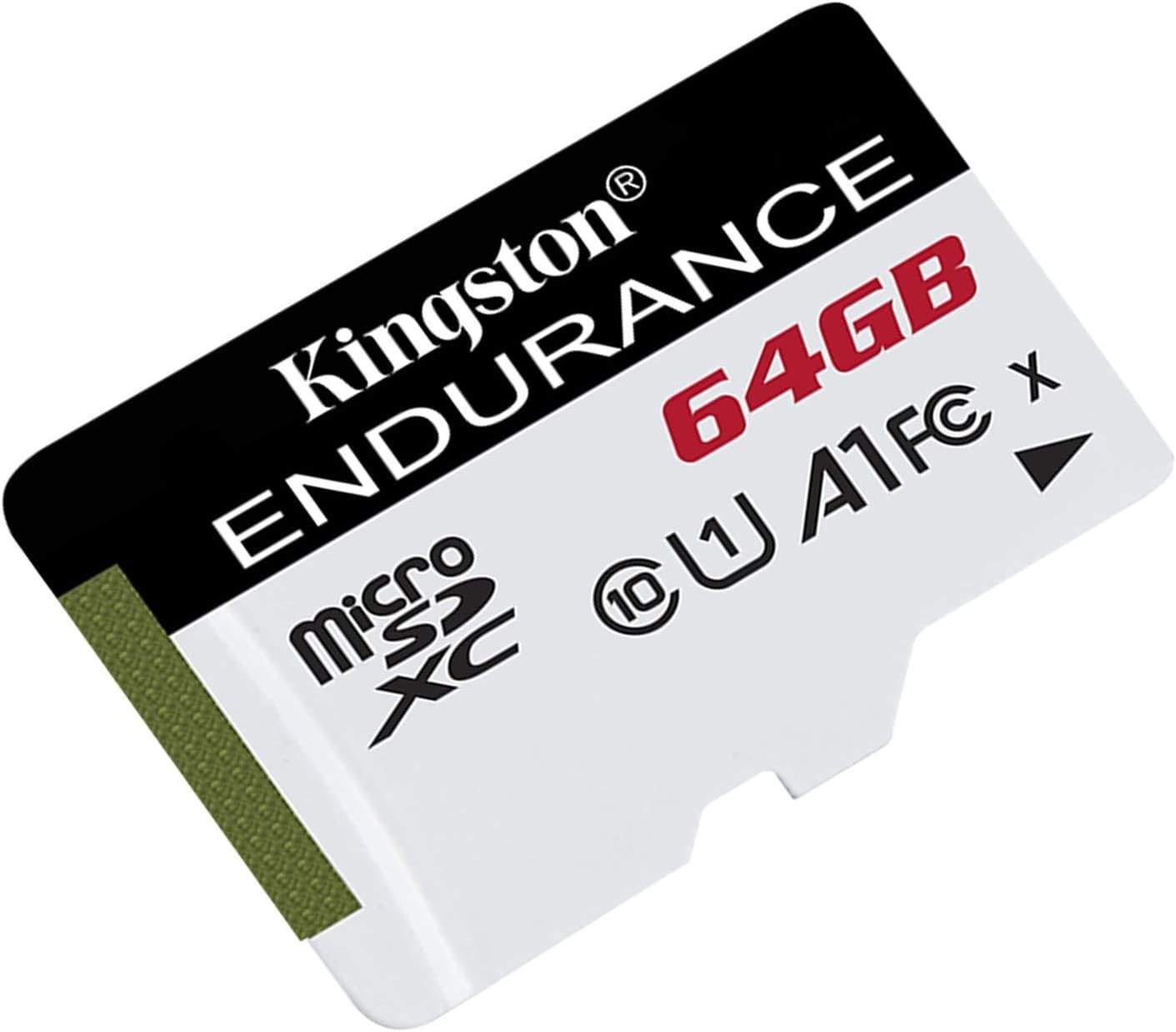 KingstonSDCE/64 GB High Endurance microSD Card 64 GB, Black/ White