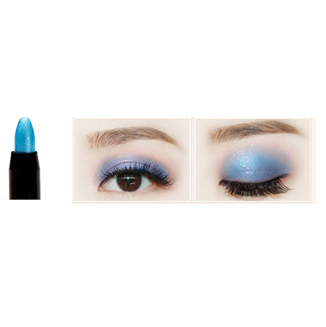 Futaba Glitter Colorful Eye Shadow Makeup-Sky Blue