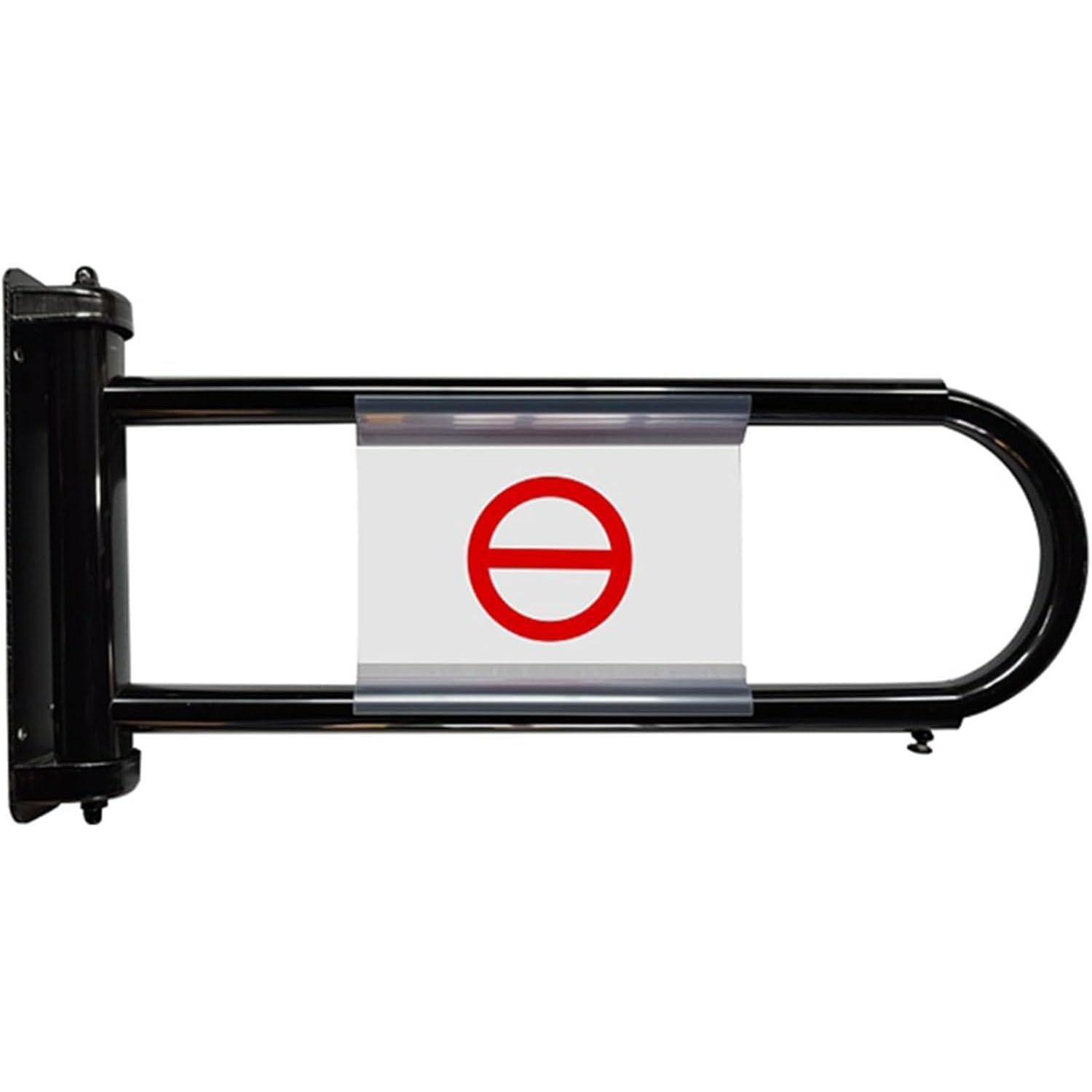 Metall-Sicherheitstor für Supermarktkasse, gefederte Schwingtür, Einwegeingang für Lager und Einkaufszentren, verstellbar 55–80 cm