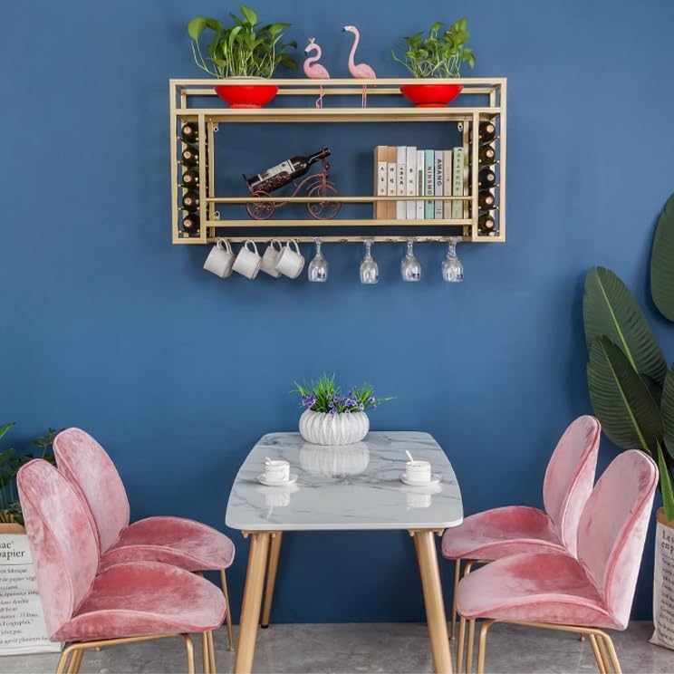 Support de bouteille en fer mural pour éviter le désordre des verres - 3
