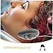BIUDECO 2pcs Silicone Ear Covers for Hair Dyeing Non- Comfortable Ear Protectors for Salon Shower and Bathing Essential Hair Salon Tool with Hanger