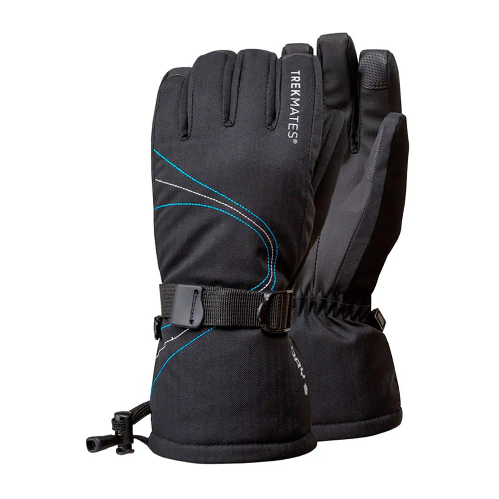 Trekmates Women's Black Mogul Dry Gloves - Aw25