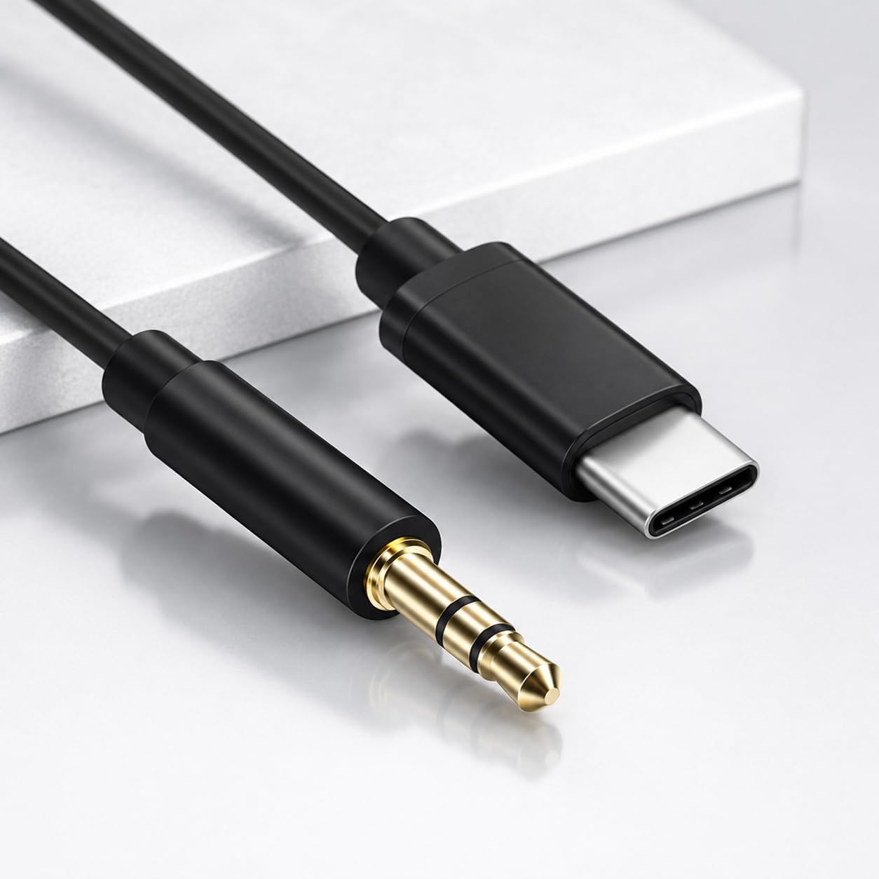 ORIONIS USB Type C to 3.5mm AUX Audio Cable for Car, Hi-Fi DAC Chip, Type C to AUX Jack Converter Compatible with iPhone 15/16, Samsung, OnePlus, iPad, Speakers & Headphones – Black (Black)-image-27