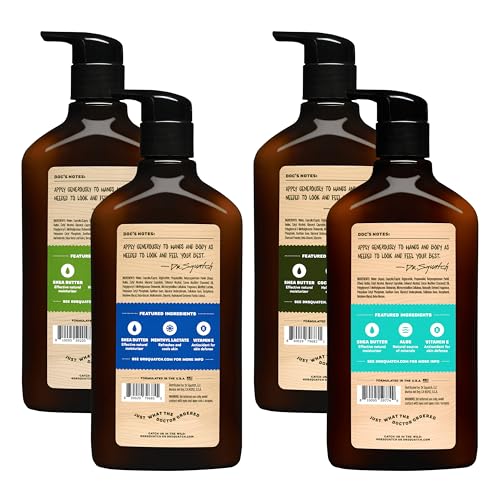 Dr. Squatch Natural Hand and Body Lotion for Men (10 fl oz, 4-Pack) - image 5