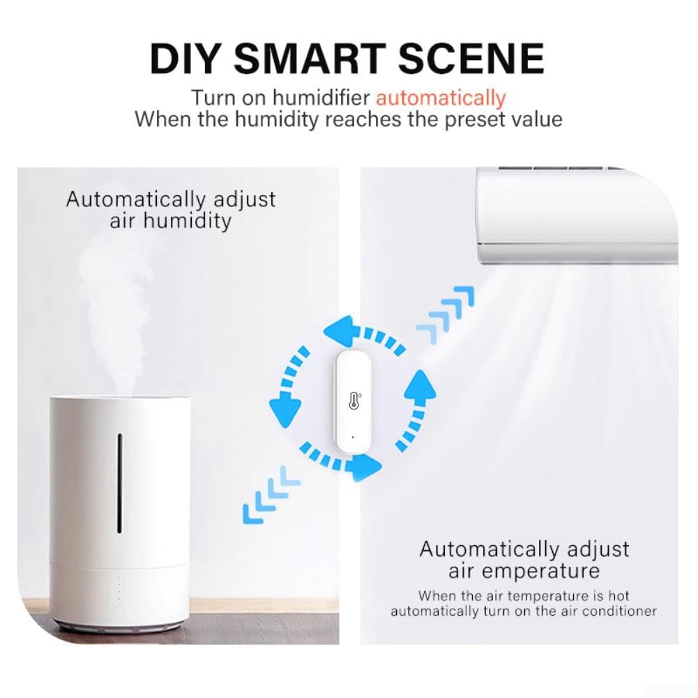 Capteur pour zigbee Température Humidité pour intérieur pour précis