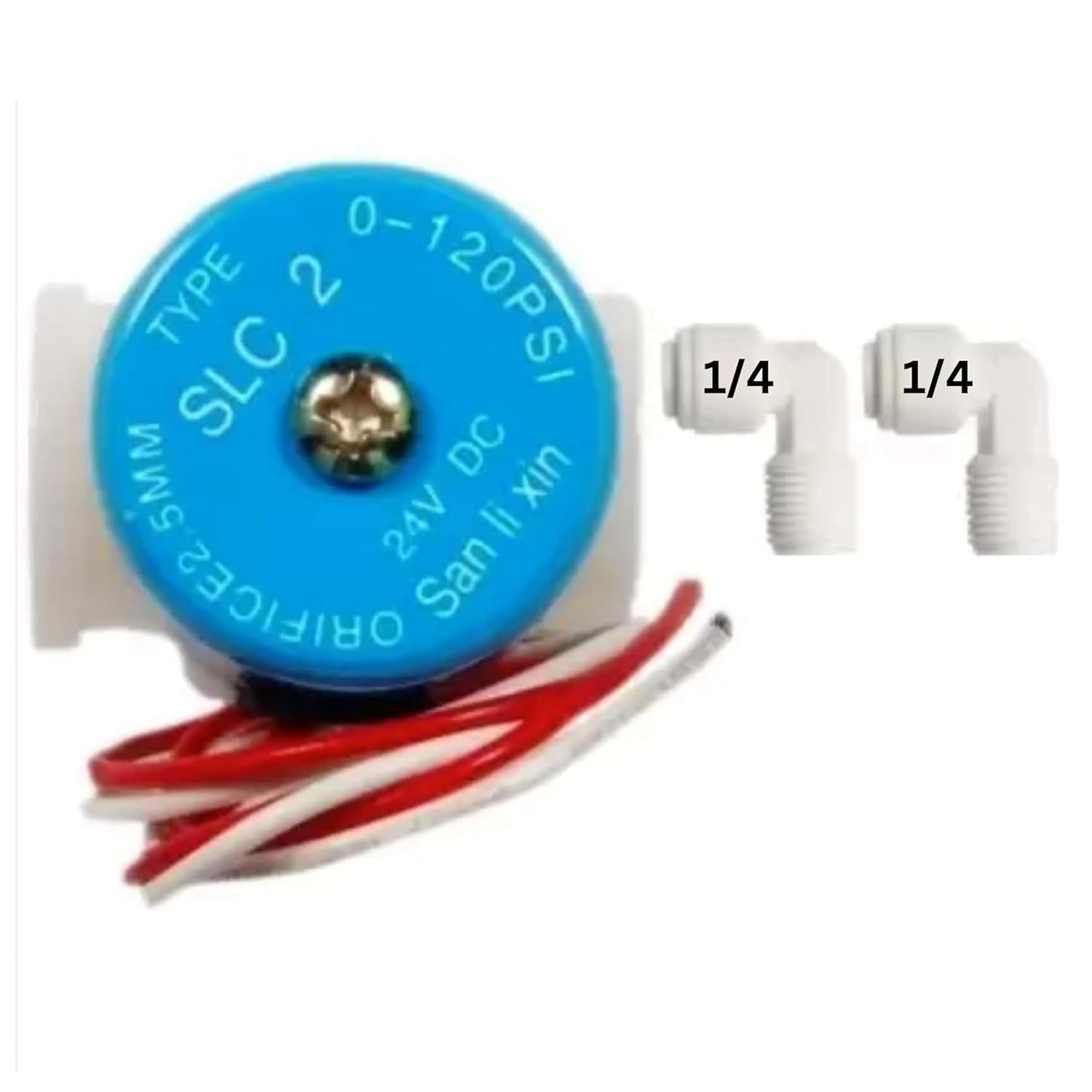 Blu Beverages 24 v DC 100% copper Armature Solenoid Valve with connectors | Solenoid Valve 24v | For All Type of RO Water Purifiers Pack 01-image-29