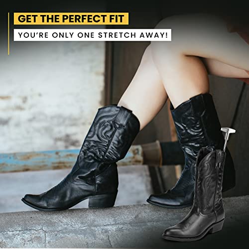 HOUNDSBAY Bloodhound Professional Western Cowboy Boot Stretcher for Men & Women - Widener Shoe Stretcher For Cowboy Boots2