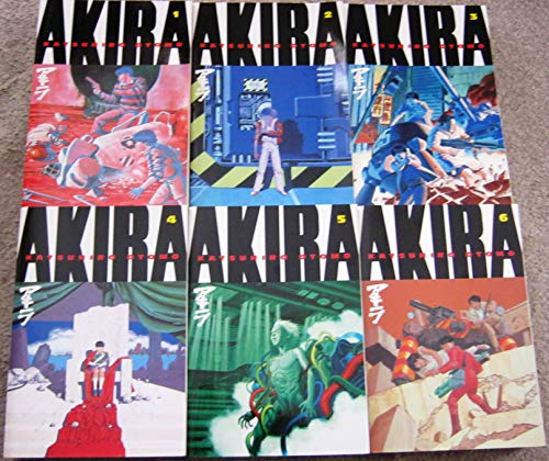 Image of Akira Manga Complete Set, Vol. 1-6