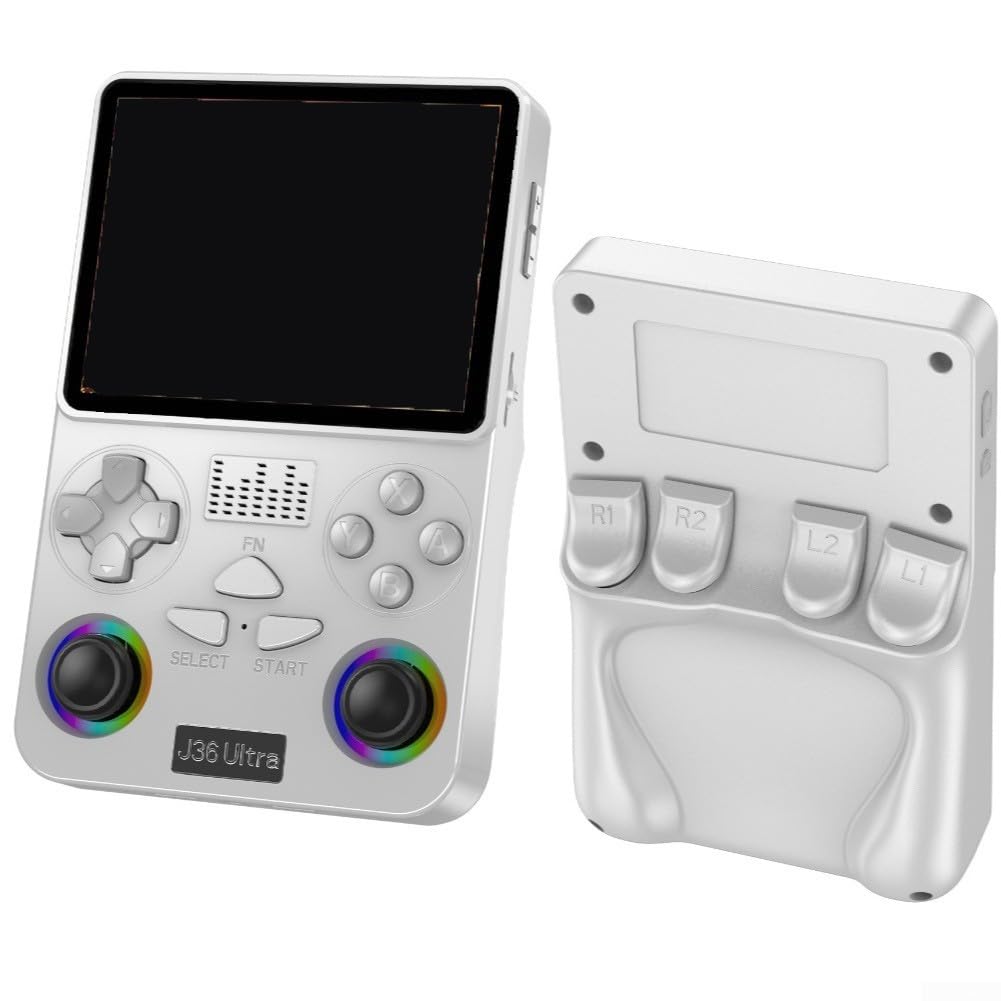 Console portatile retrò con WiFi per battaglie in tempo reale e gioco offline, con sistema operativo open source e interfaccia personalizzabile (viola)