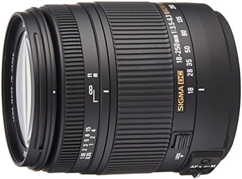 Sigma 18-250mm F3.5-6.3 DC MACRO HSM for Sony Digital SLR Cameras