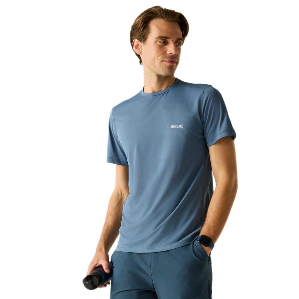 Regatta Mindo Men's Short-Sleeved Anti-Insect Shirt, Ideal for Travel and Hiking