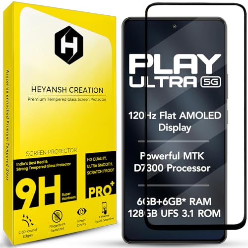 Image of Tempered Glass Screen Protector Compatible for NAME with Edge to Edge Coverage and Easy Installation Kit