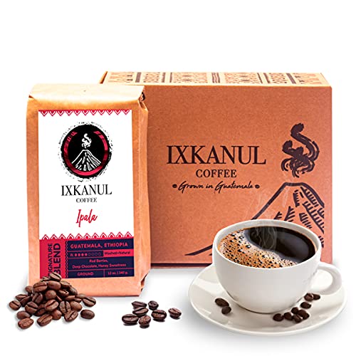 IXKANUL COFFEE | Guatemala Coffee, Medium Roast Coffee, Ground Coffee, Gourmet Coffee, Fresh Roast Coffee, Exotic Coffee, Guatemala Ground Coffee, Grinded Coffee, Arabica Coffee, Wet Processed Coffee