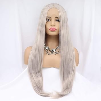 color grey wig