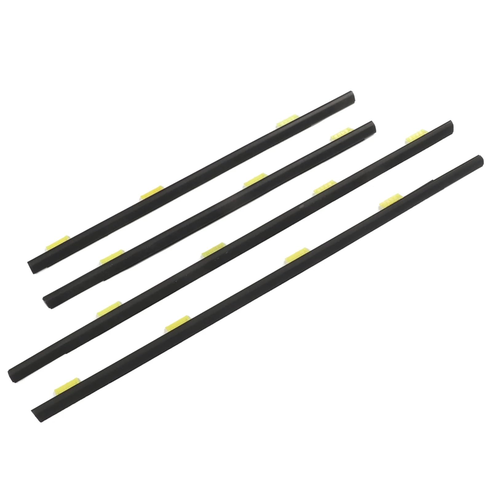 Rcuihgfb One Color Automotive Window Seals For Crv 2002-2006 4Pcs Car Front Rear Outside Window Weatherstrip Door Seal Belt 72450Scae01 72950S9a003