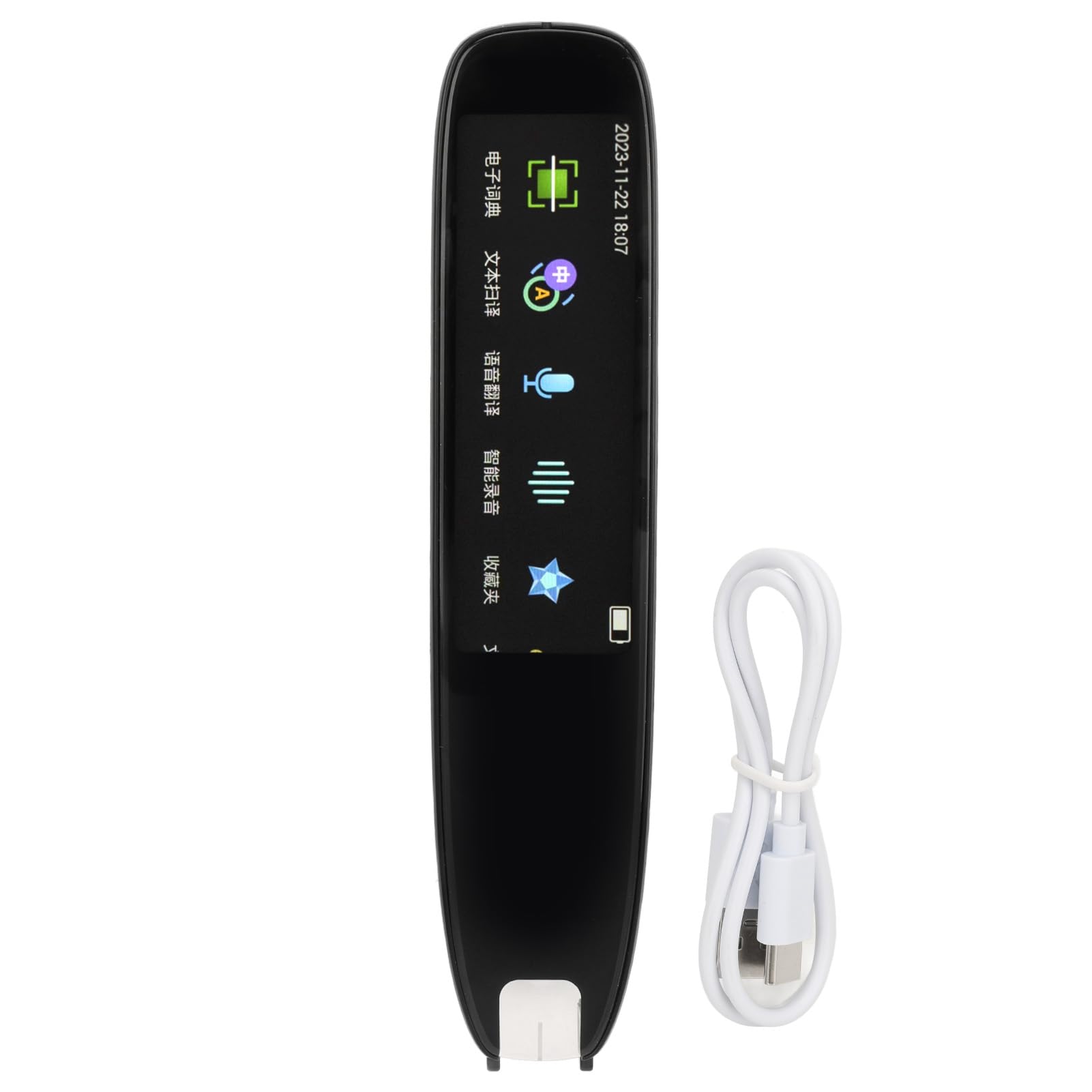 Language Translator Pen, Portable Digital Scanning Translation Pen Scanning Dictionary Pen Off Line Pen Reader