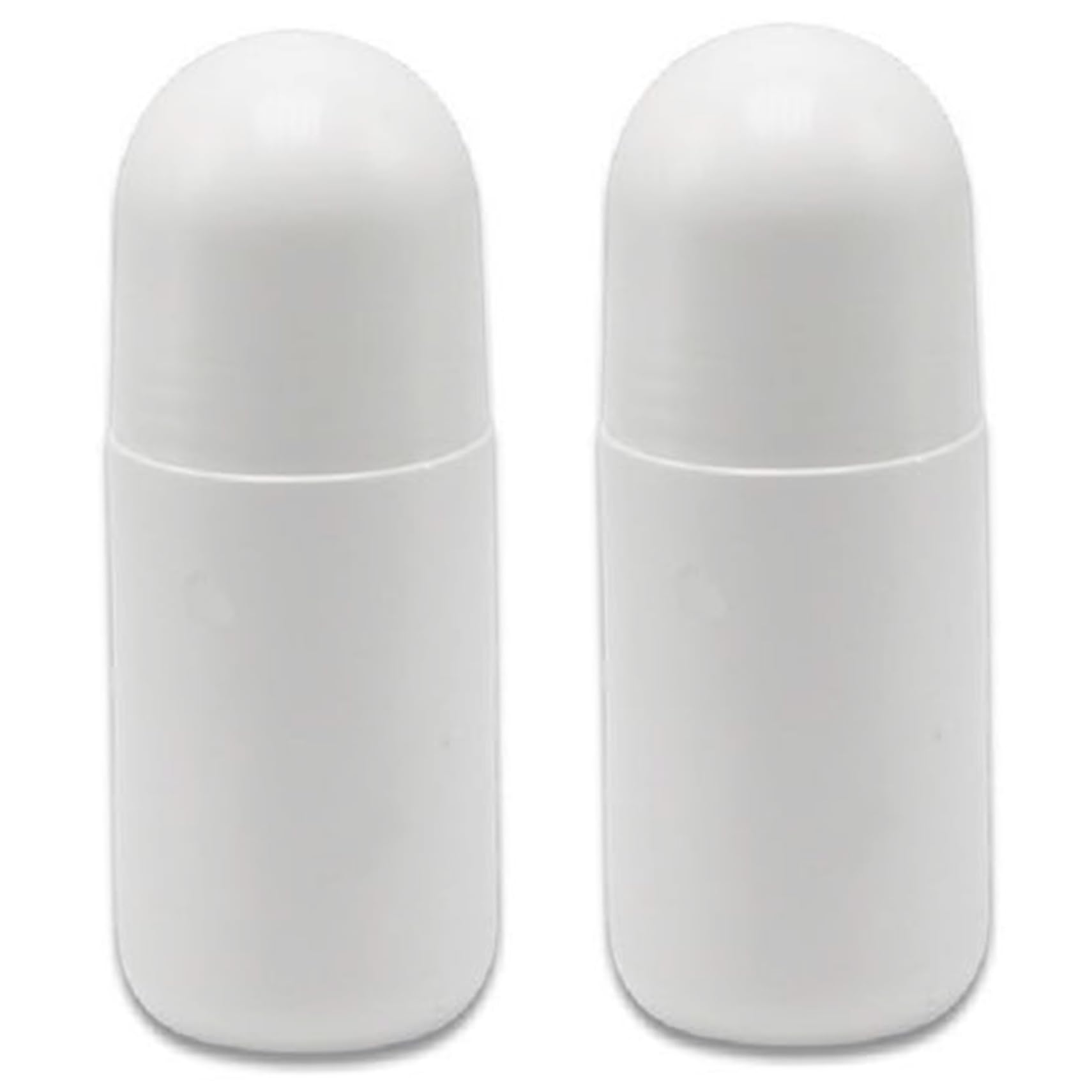 Applicateur de crème Solaires, applicateur à rouleaux de crème Solaires, rouleau de 2 pcs sur des bouteilles, 50 ml de bouteille de rouleau rechargeable vide, récipient déodorant de bricolage