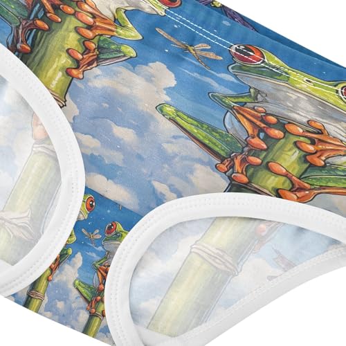 Cute Frogs Dragonfly Toddler Girls's Underwear 2T 202b90174