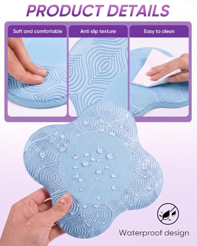 Image of 2-4 Pack Yoga Knee Pads, TPE Cushion for Pilates Exercise