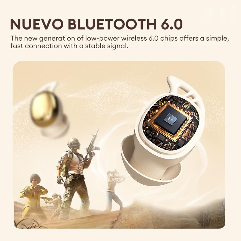 PAXA S13 Vibrationsmassage Bluetooth-Kopfhörer,Unsichtbare Ohrstöpsel,Bluetooth 6.0 Schlaf-Ohrhörer Für Seitenschläfer,Vibrierendem Ladeetui Zur Entspannung Und Massage,Zum Schlafen,Purple