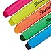 Sharpie Gel Highlighters Bullet Tip Assorted Fluorescent Highlighter Markers 5 Count Pack Smear And Bleed Resistant Long-Lasting And Won'T Dry Out