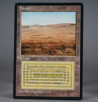 【MTG】Savannah 3ED 英語版 デュアルランド MTG Revised Savannah Dual Land GEM Mint BGS 9.5 Card Magic WOTC