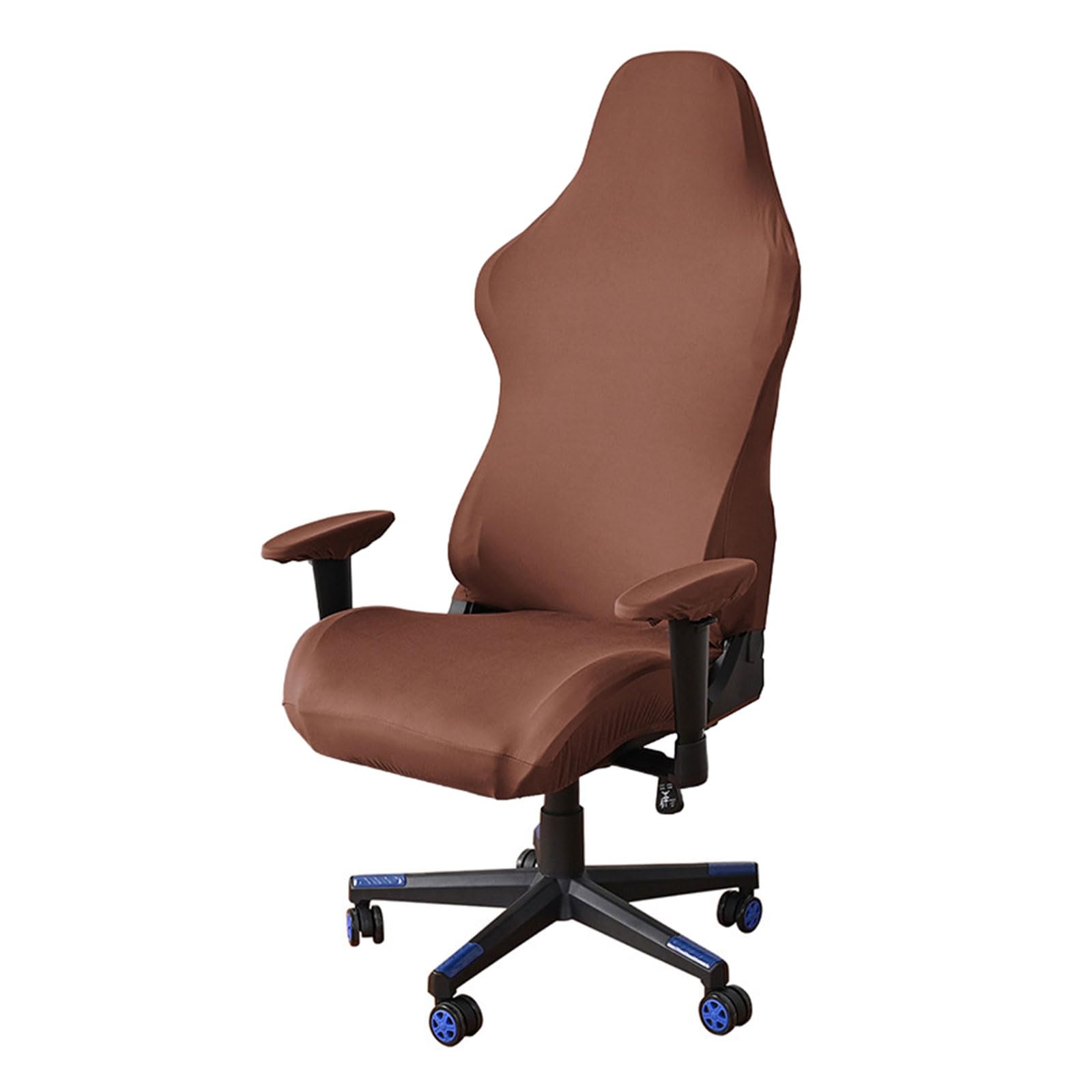 Carotoe B Stretch Chair Covers, Milk Silk, Chair Cover Enhances Comfort For Dining And Chairs Slipcovers Reathable Protectors