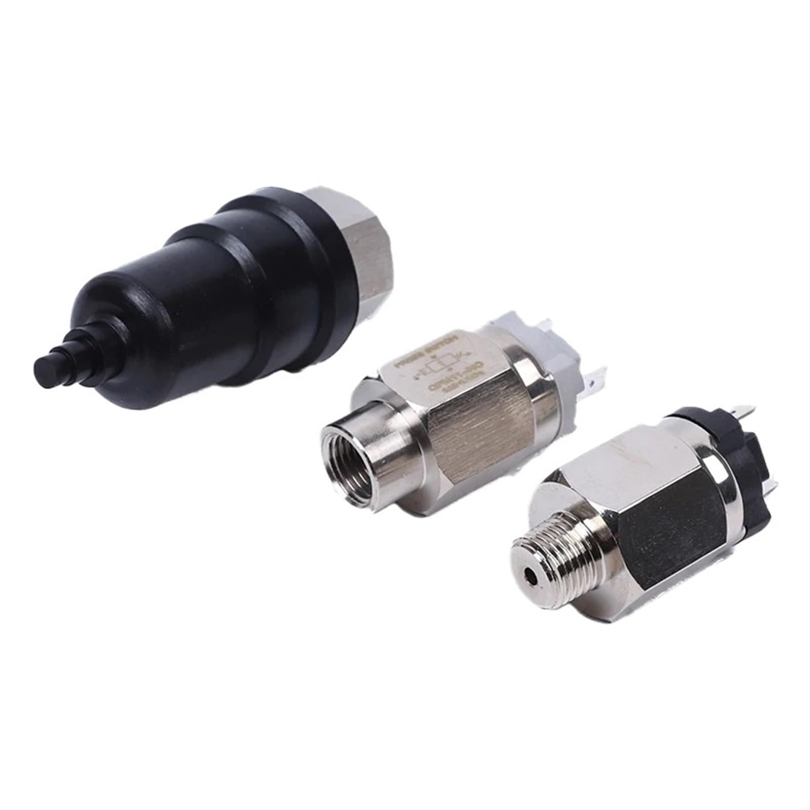 Micro pressostato pneumatico regolabile per compressore idraulico a diaframma regolatore automatico QPM11-NO-01 NC (QPM11-NC-10MPa, 1/8")