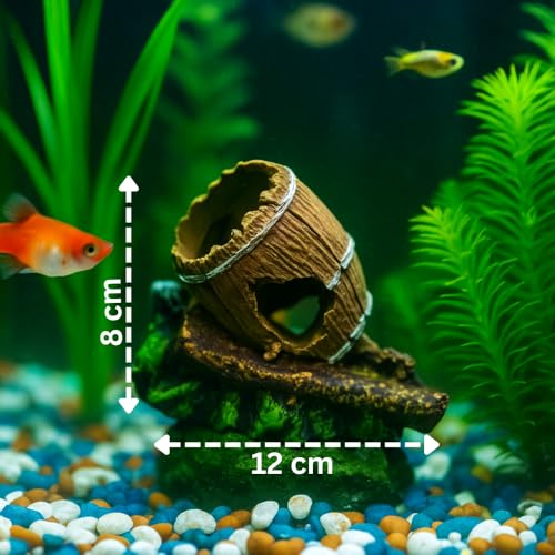 RABIYAS Single Drum Aquarium Toy with Hole - Image 4
