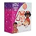 Disney Princess Moana Baby Doll Deluxe with Tiara, Carrier, Plush Friend, Pacifier, Bib & Baby Bottle [Amazon Exclusive]
