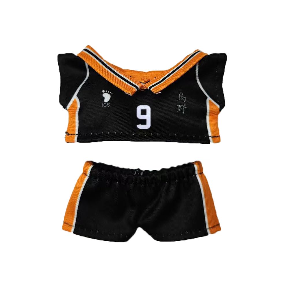 ☆ハイキュー!! きせかえ服 衣装 10cm、15cm、20cm Amazon | 10cm 15cm 20cm ぬいぐるみ 服 人形の服 Tシャツ+半