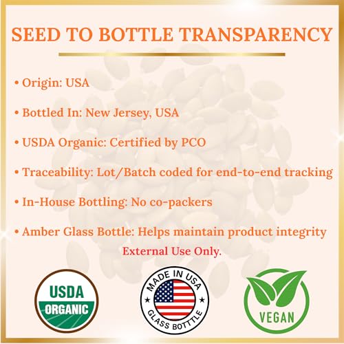 Pomberries Pumpkin Seed Oil – 4 fl oz, USDA Organic — view 4