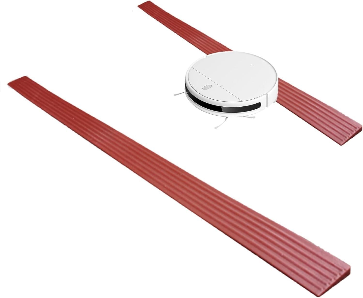 Kanduo Rampa podjazdowa Podjazd progowy, podjazd dla wózków inwalidzkich, plastikowa rampa domowa, wejście do domu, łazienka, mata przejściowa progowa(Rosso,10 * 5cm/4 * 2in)