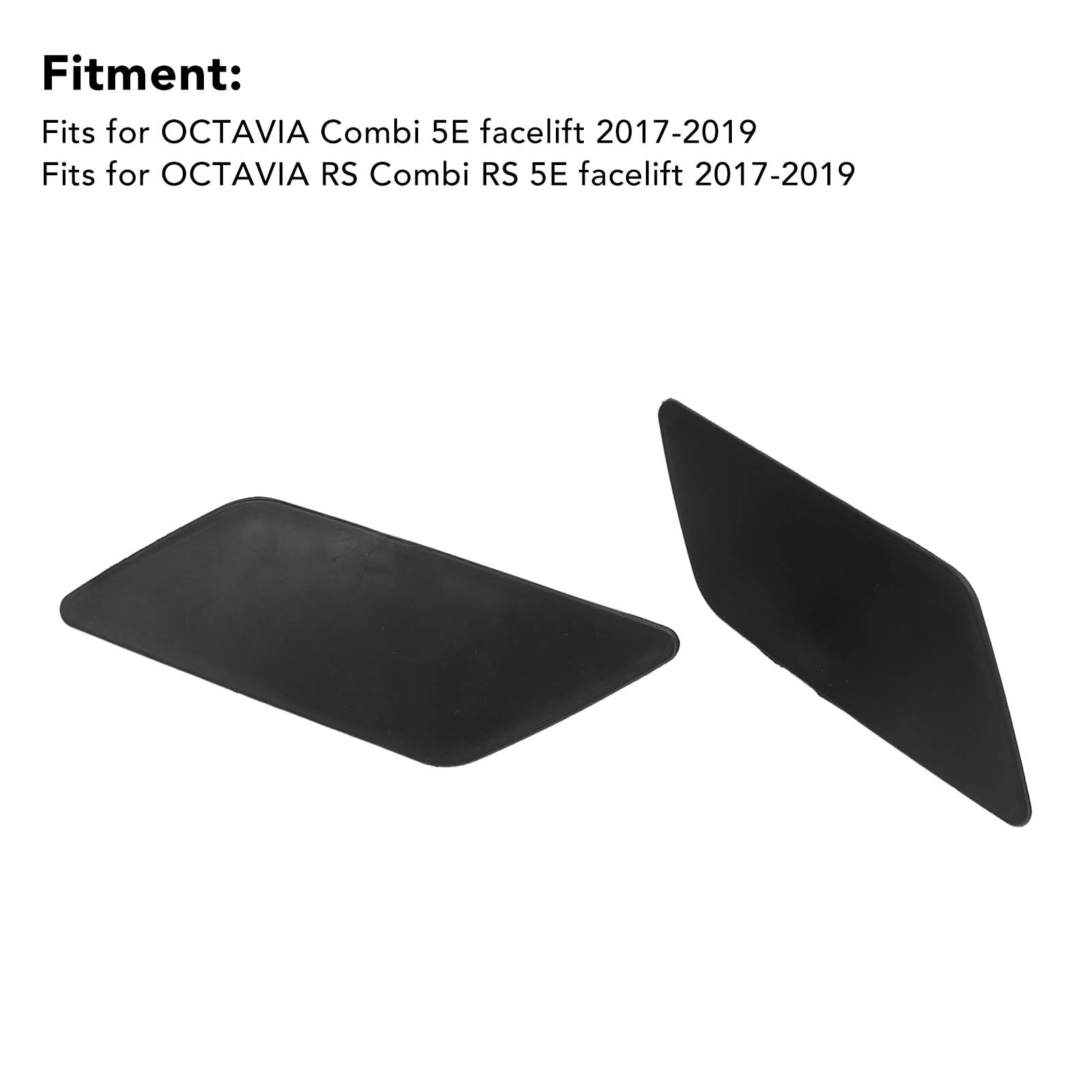 1 Paire Couvercle Lavephares. Cache De Lave Phare Couvercle De Buse De LaveGlace Avant De PareChocs Pour Srie 3 E90 YYV - Auto