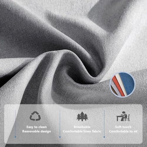 Chair Cushion Kitchen, Memory Foam Chair Pads, 40x38/43x40/43x42cm with Ties Non-Slip Chair Pads,Outdoor Indoor Seat Cushion for Dining Office Garden Chair(Color3,40x38x8cm) - Cosy Home Interiors Chair Cushion Kitchen, Memory Foam Chair Pads, 40x38/43x40/43x42cm with Ties Non-Slip Chair Pads,Outdoor Indoor Seat Cushion for Dining Office Garden Chair(Color3,40x38x8cm) - Image 4