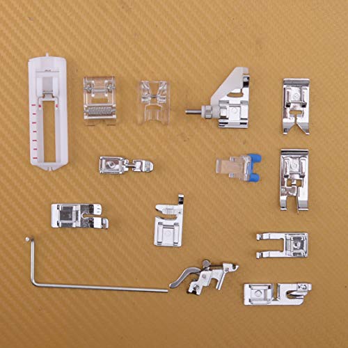Set de 14 Pies de Máquina de Coser para Husqvarna Viking miniatura 3