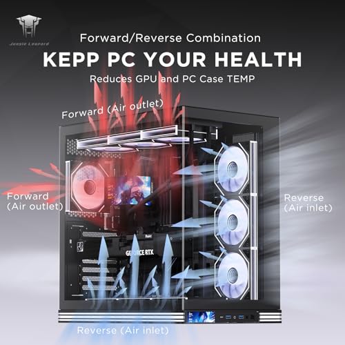 Image of Prism4 Ultra X3 120mm PC ARGB Computer Case Fans|Infinity Mirror|Daisy-Chain|4 PIN PWM 1850RPM(Black Reverse Triple Pack)
